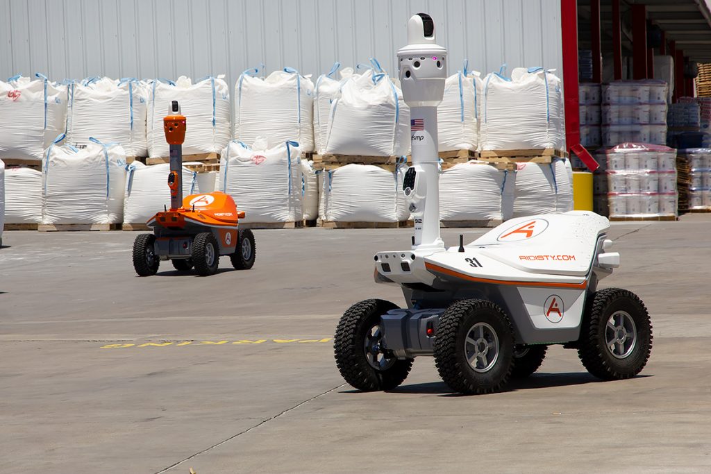 Security Robot System SMP Robotics Autonomous mobile robot