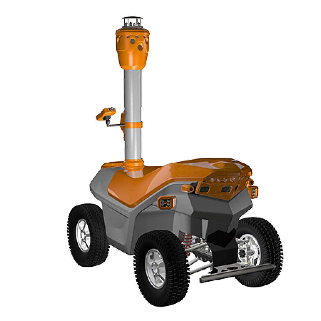 Outdoor Security & Inspections robots for business application RaaS
