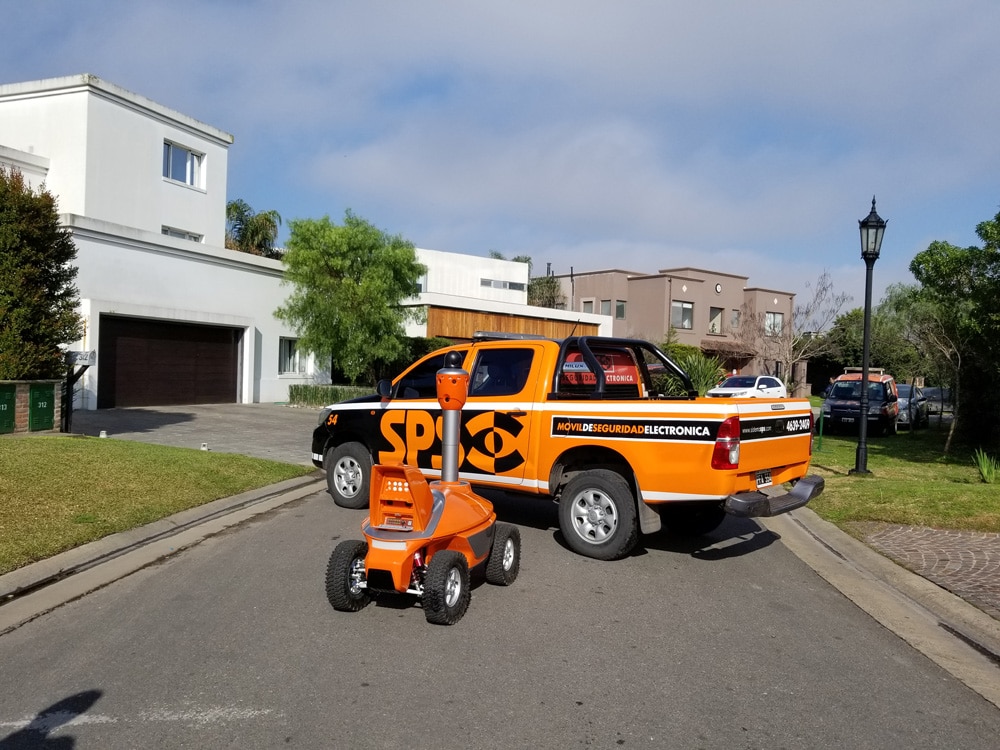 Security robots in Argentina