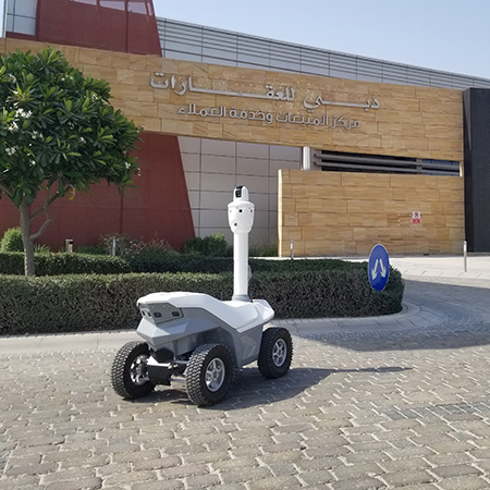 Picard security robot in Dubai