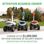 179 tax deduction for security robot