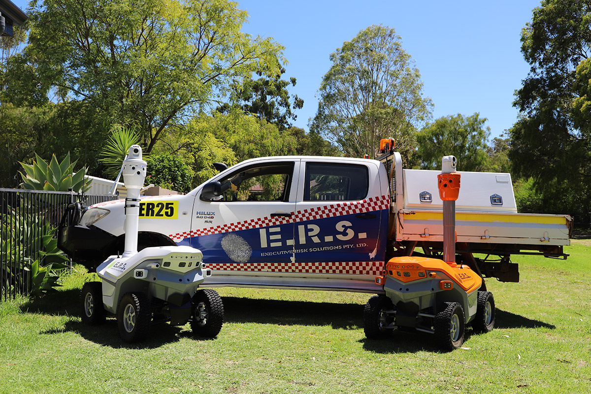 Security robots Australia