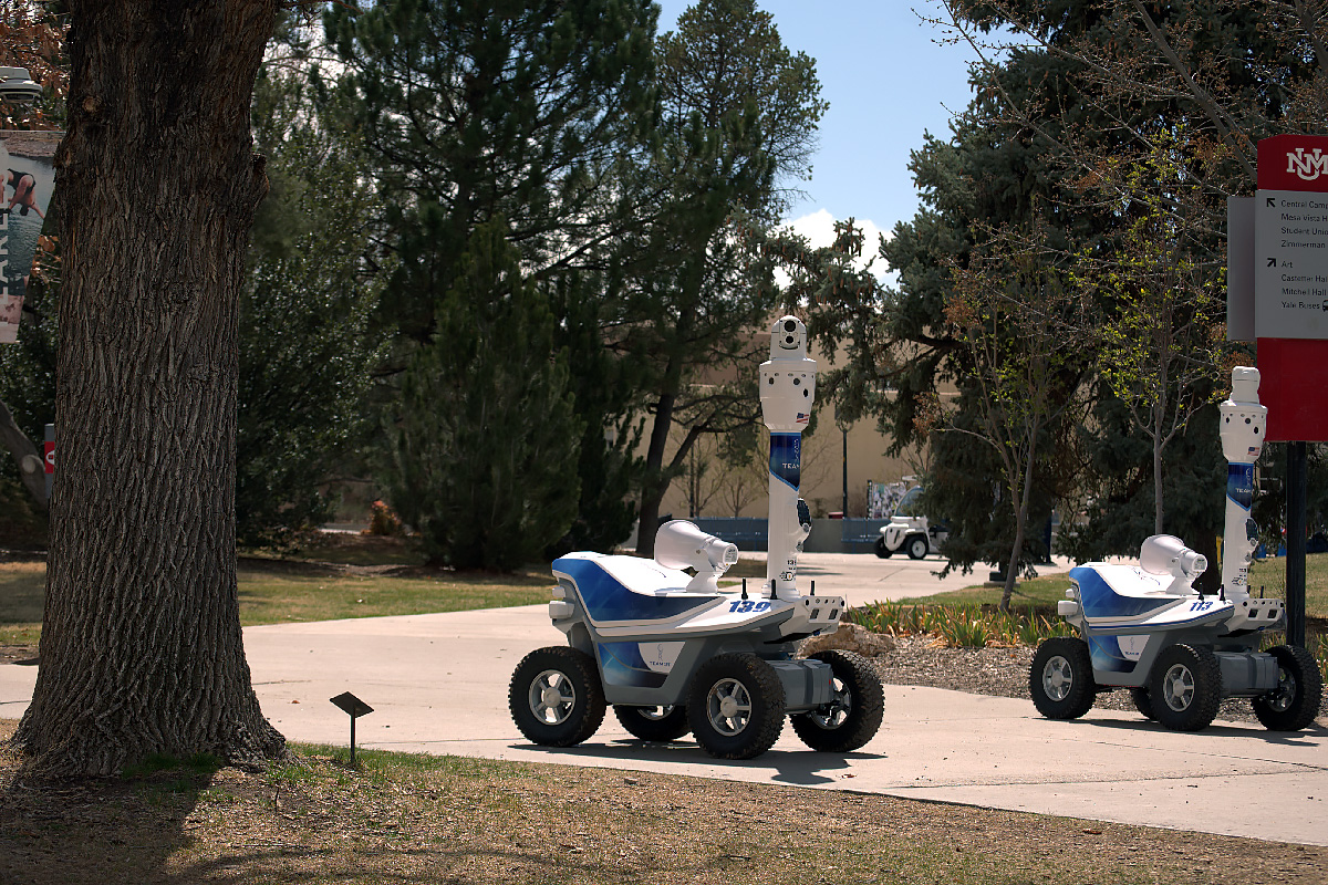 Security robot in Albuquerque