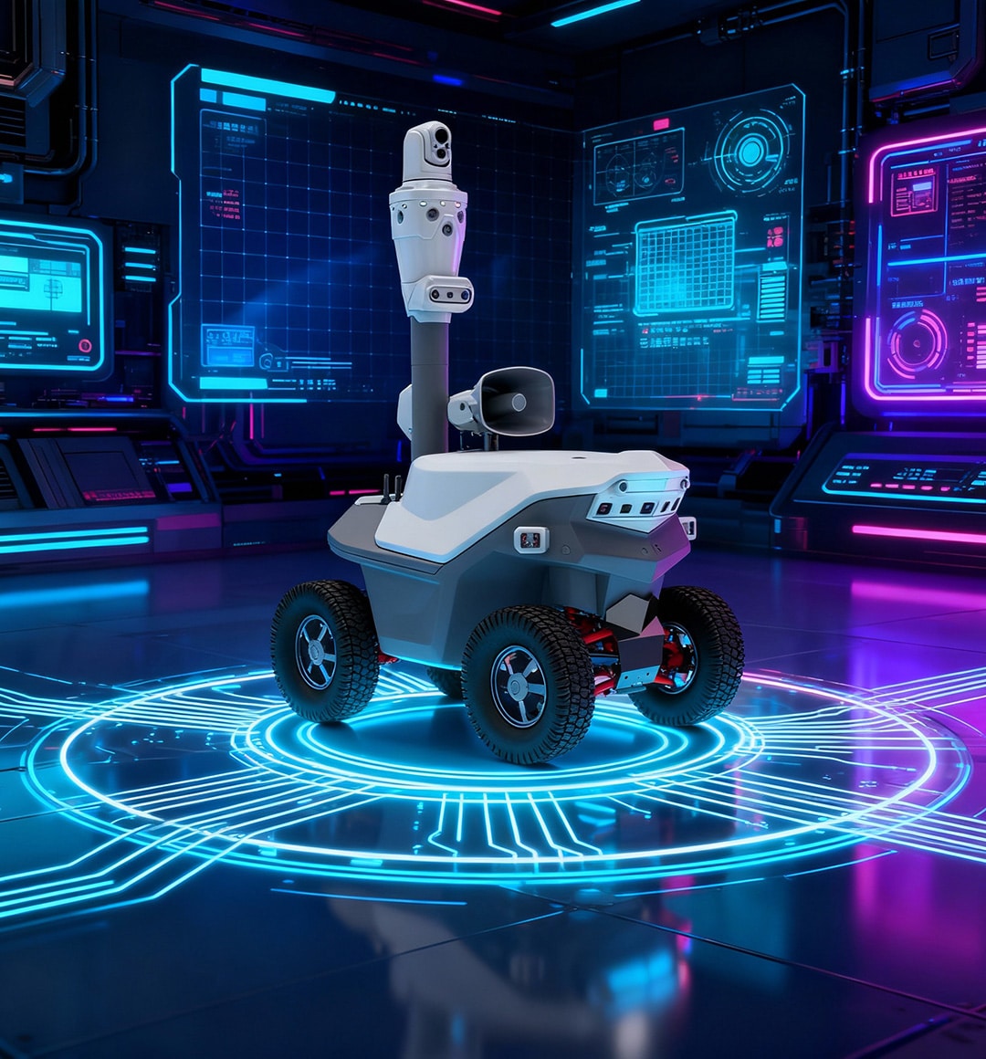 SMP Robotics global AI ecosystem with cloud telemetry, updates, and developer integrations